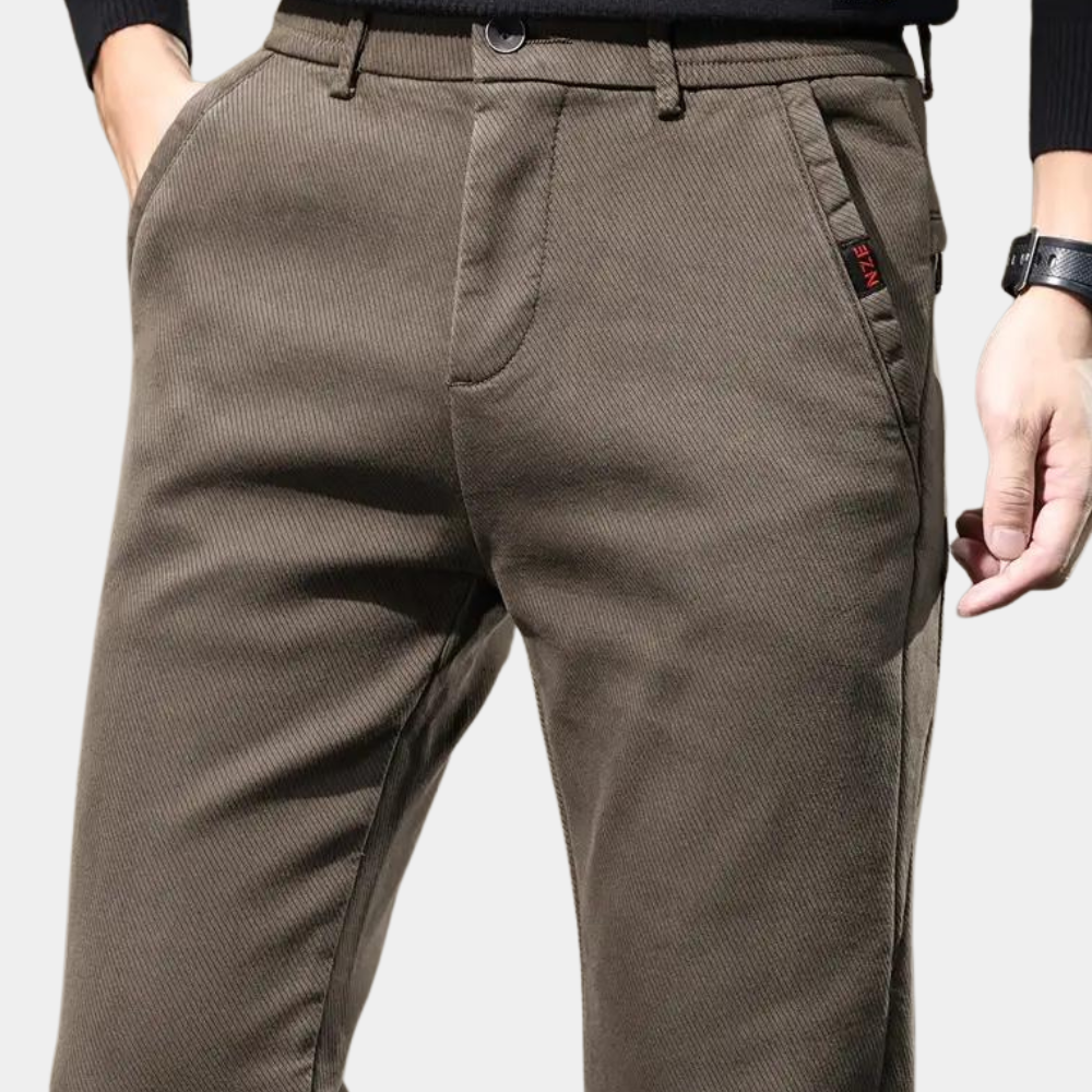 Adalgiso – Semi-formele Slim-fit Broek voor Elke Zomerse Gelegenheid