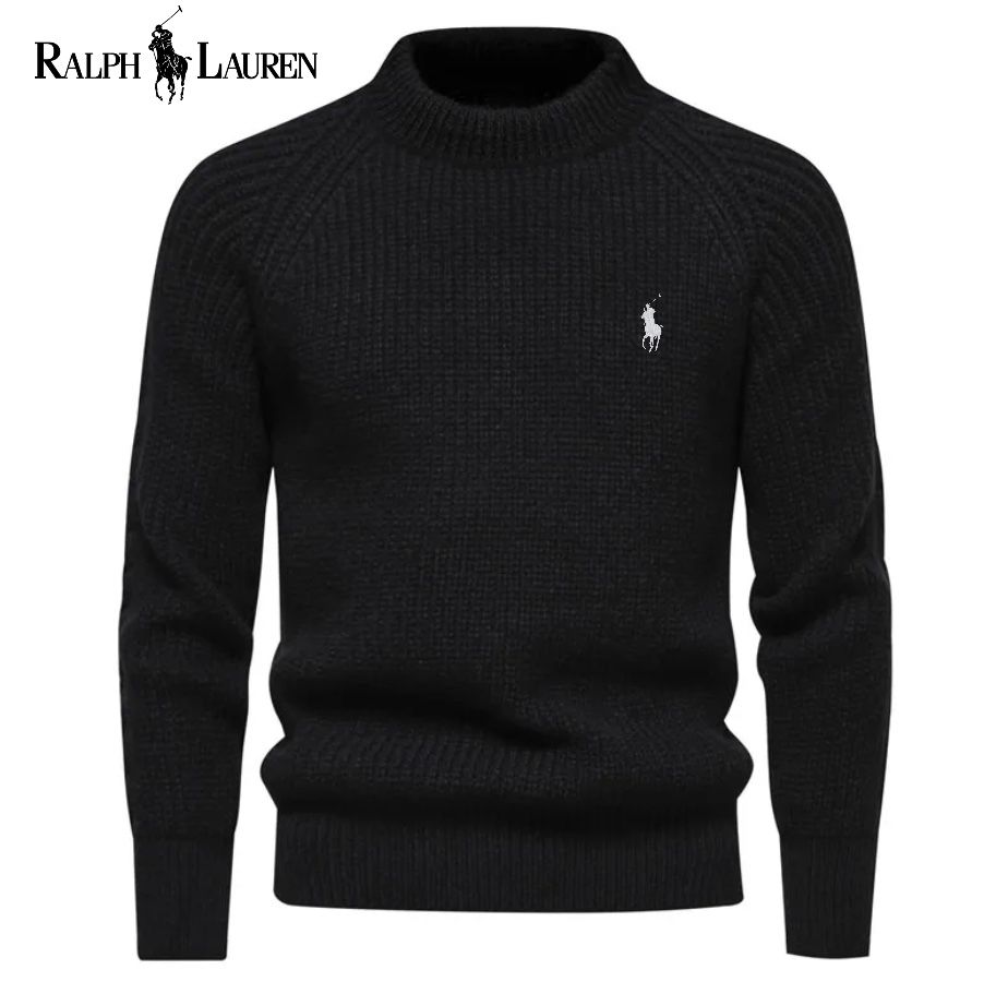R&L – Katoenen Trui met Ronde Hals