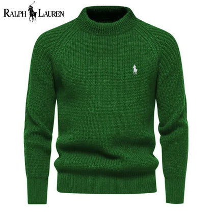 R&L – Katoenen Trui met Ronde Hals