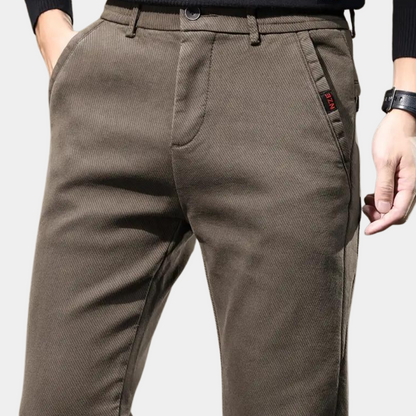 Adalgiso – Semi-formele Slim-fit Broek voor Elke Zomerse Gelegenheid