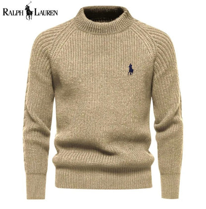 R&L – Katoenen Trui met Ronde Hals