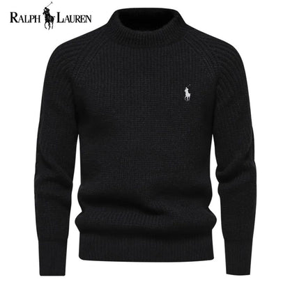 R&L – Katoenen Trui met Ronde Hals