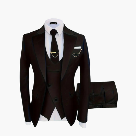Eleganter Hochzeitsanzug - Herren 3-teilig für festliche Gäste