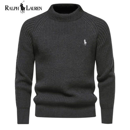 R&L – Katoenen Trui met Ronde Hals