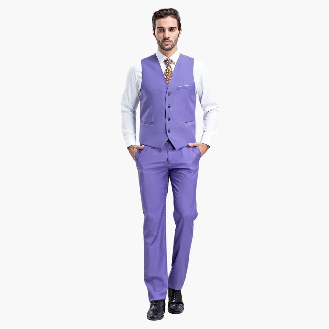 Moderner Hochzeitsgast-Anzug - für Herren mit Weste und Hose
